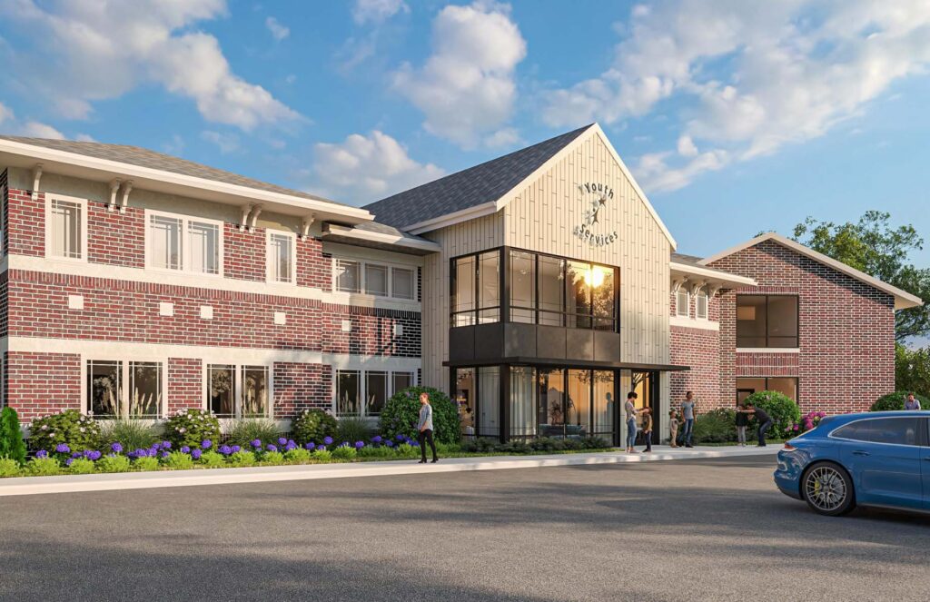 Youth Services of Glenview Northbrook building on Lake Street