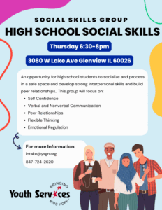 High School Social Skills Group at Youth Services